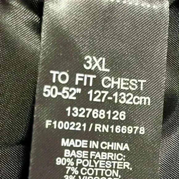 ASOS DESIGN Jacket Oversized Faux Leather Motocross Racer 3XL Black/White NWT - Picture 11 of 13